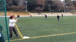 ソフトボール日吉女子打撃